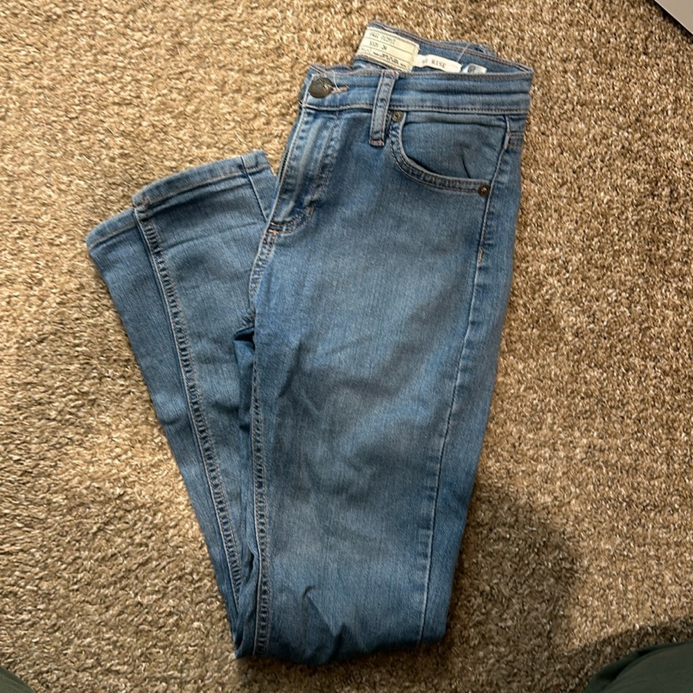 Free people high rise denim